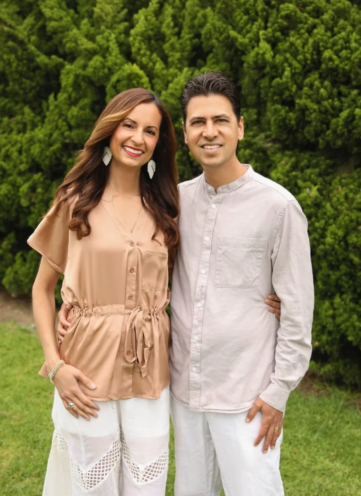 Tina Ghahramani-Singh and Mukunda Singh, founders of Healing Light Family Acupuncture